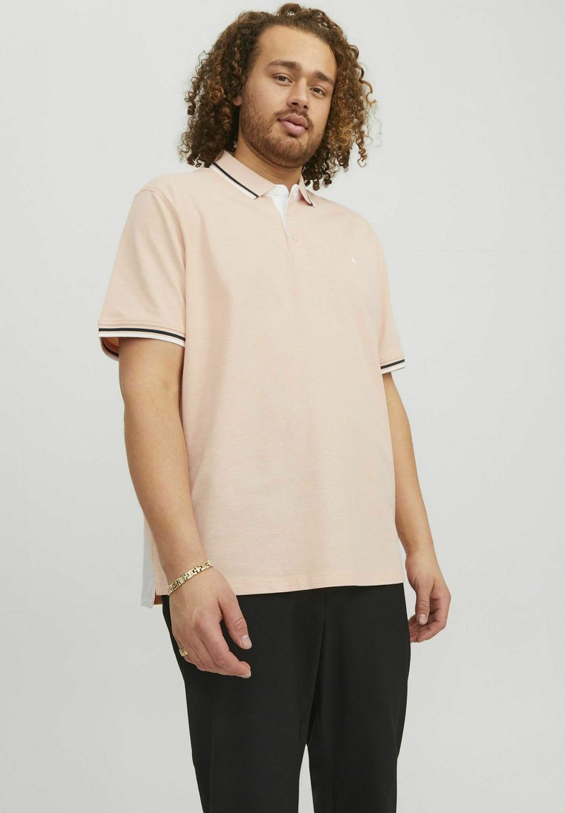 Jack & Jones JJEPAULOS SS NOOS PLS - Poloshirts - pumpkin