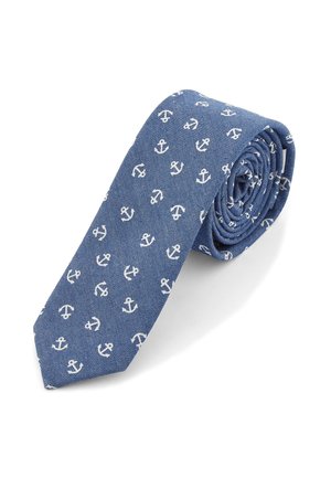 ANCHOR - Tie - blue