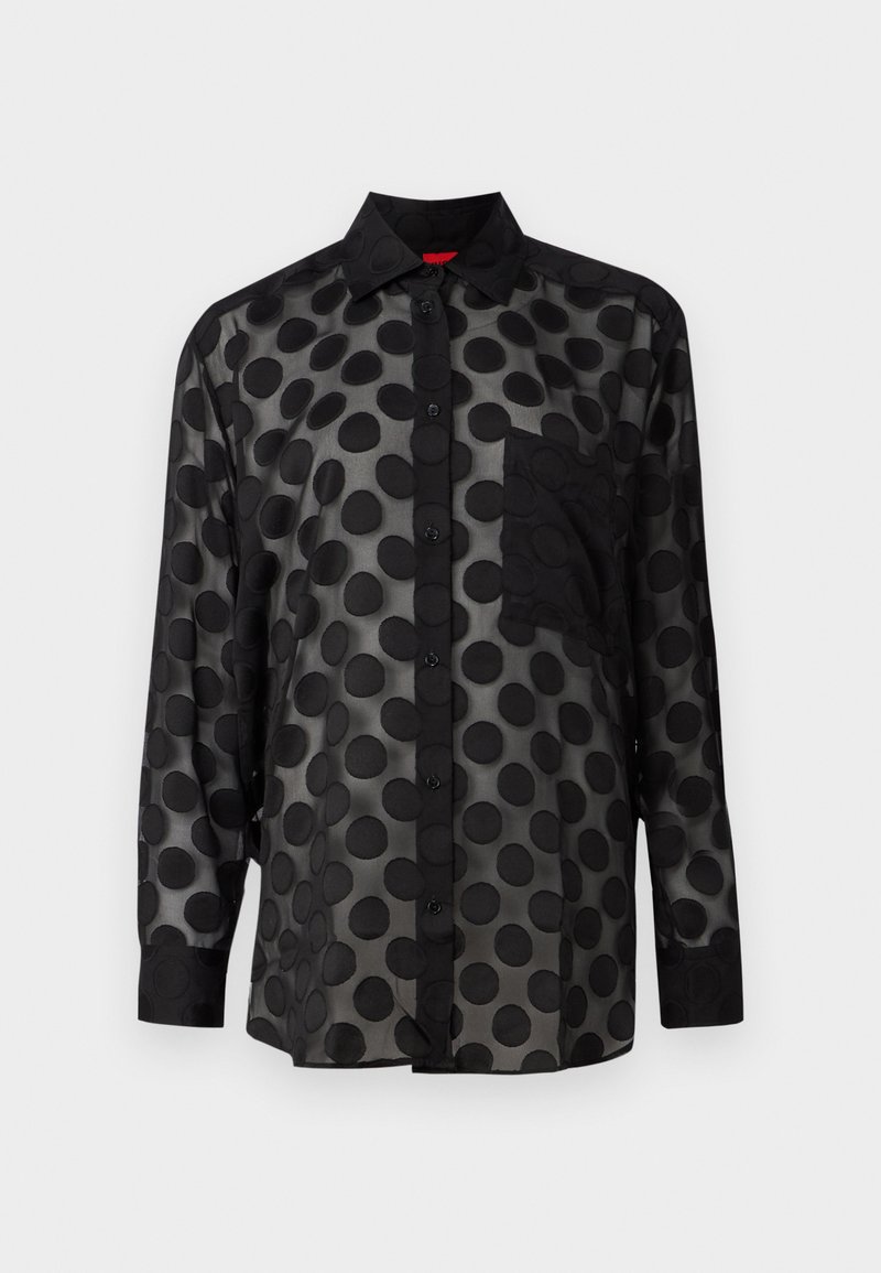 HUGO ELODINA - Blusa - black/negro - Zalando.es
