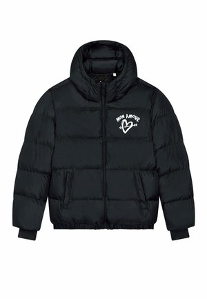 EMBROIDERY UNISEX PUFFER  - Giacca invernale - black