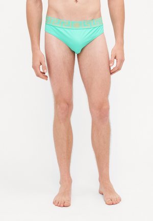 SWIM LOW RISE VITA NEW LOGO - Slip de bain - mint/gold