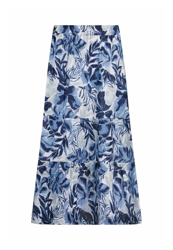 HARINI DOUBLE PRINTED MIDI - A-line skirt3