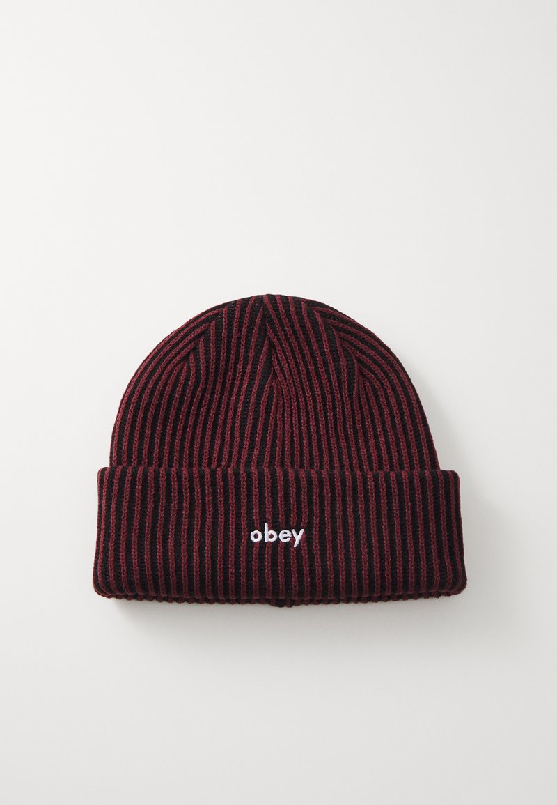 Obey Clothing BOWERY BEANIE UNISEX - Beanie - tawny port multi