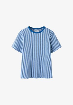 Name it, T-shirt print - nautical blue