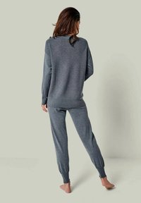 YOU LOOK PERFECT BELLA - MERINO LONG SLEEVE SWEATER WITH ROUND NECK - Strickpullover - grey