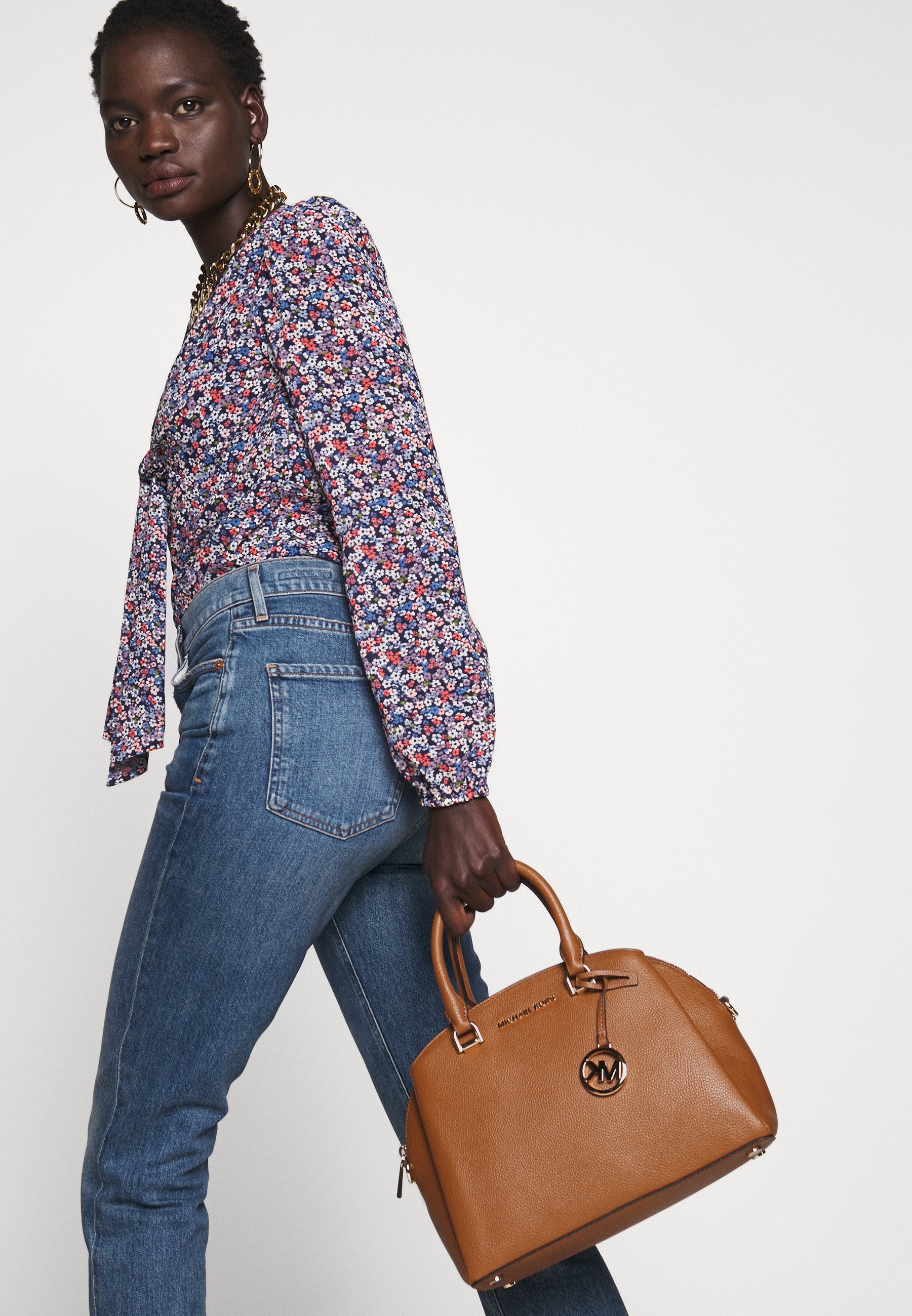 michael kors dome satchel