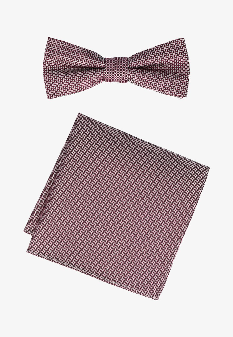 WILLEN SET - Einstecktuch - bordeaux