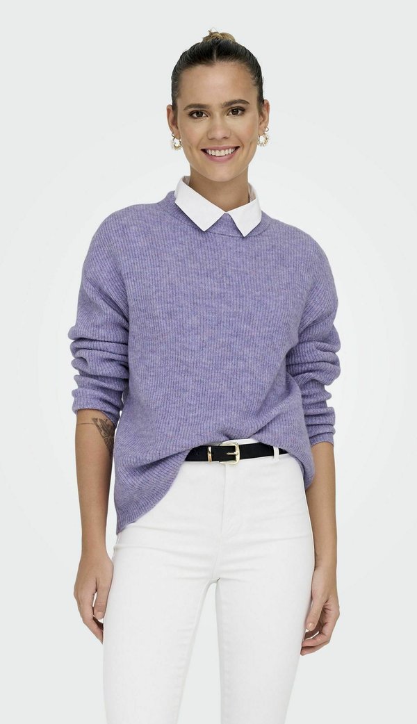 ONLCAMILLA O NECK - Jumper - chinese violet