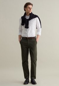 PIOMBO WITH STRIPED  - Cintura - blue brown