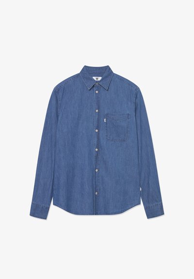 WOOD WOOD WWADRIAN - Chemise - medium blue denim