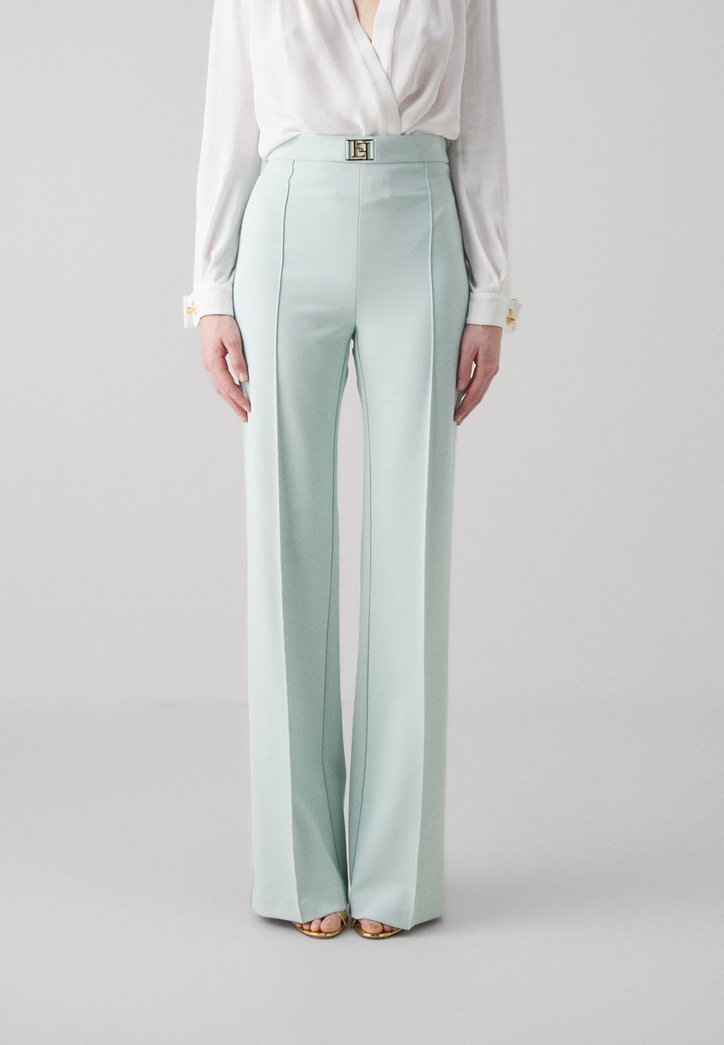 pantalone celeste elisabetta franchi