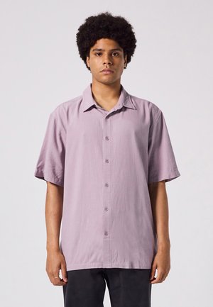 VIVIAN HERRINGBONE SHIRT UNISEX - Blúzka so zapínaním na gombíky - mauve