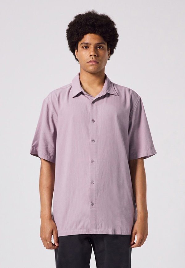 VIVIAN HERRINGBONE SHIRT UNISEX - Hemdbluse - mauve