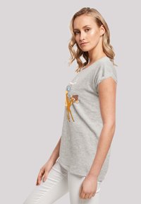 F4NT4STIC DISNEY BAMBI SCHMETTERLING TAIL - T-shirts print - heather grey
