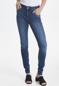 PULZ - PZEMMA - Slim fit jeans - blue Thumbnail Image 1