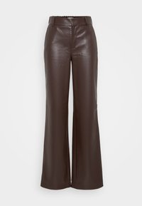 ONLY Tall ONLSMOOTH WIDE  - Kalhoty - seal brown