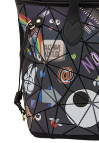 myMo pop EYETHEME - Borsa a mano - black multicolor