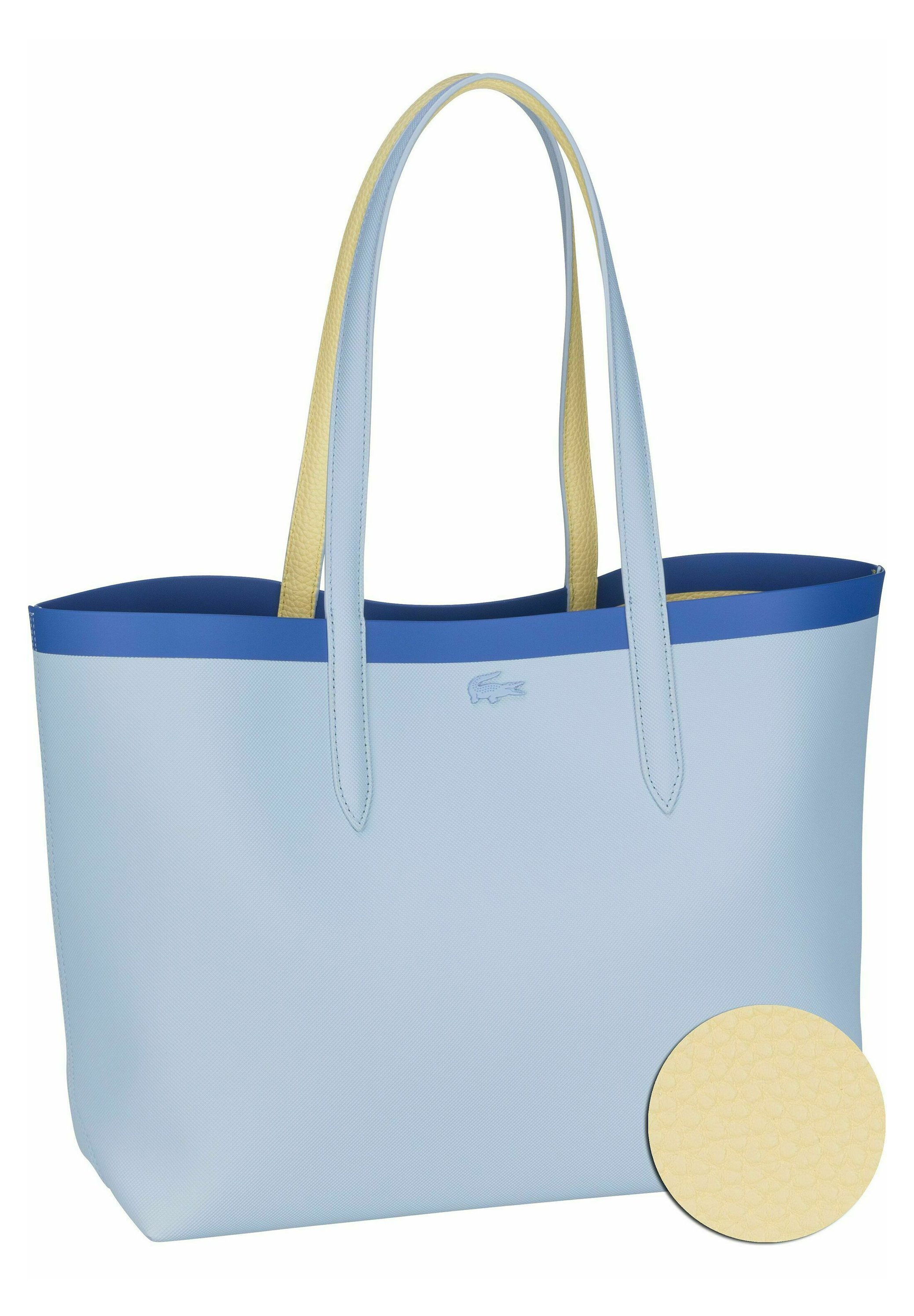 lacoste handtasche hellblau