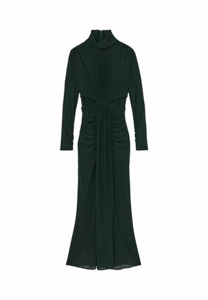 DANNI RUCHED LONG-SLEEVE  - Maxikjoler - dark green