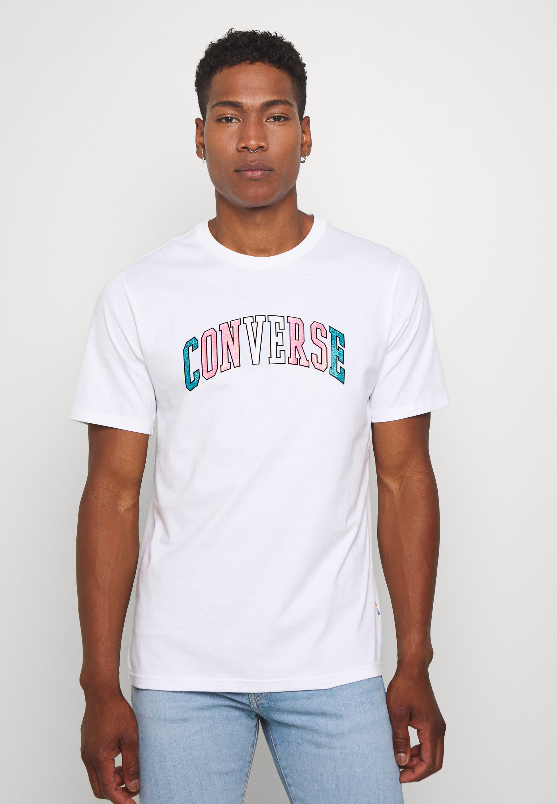 Converse glitter t shirt Clearance