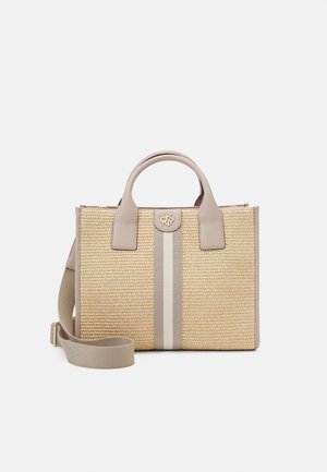 CAROL BOOK TOTE - Sac à main - natural/khaki