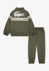 Lacoste FRONT STRIPE TRACK - Tracksuit - olive