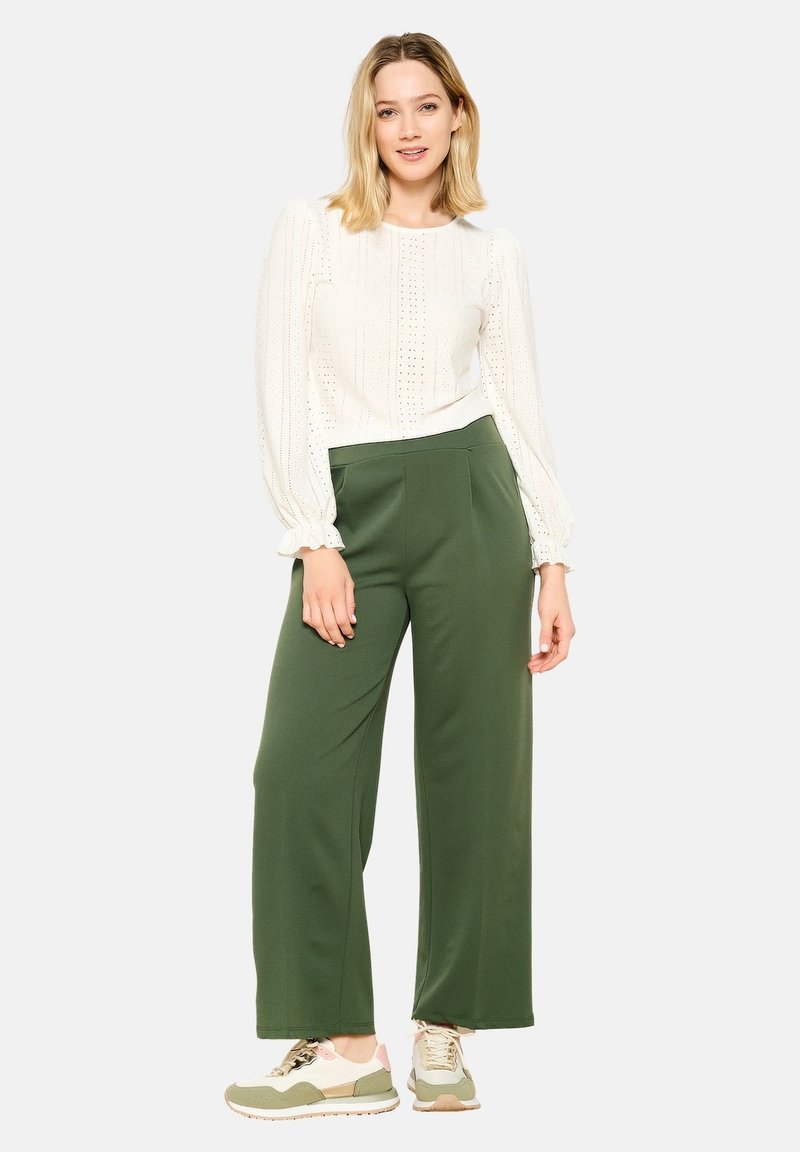 LolaLiza LOOSE-FITTING - Hlače - khaki med