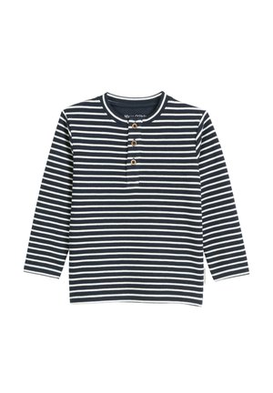 LONGSLEEVE MIT  RINGELMUSTER - Long sleeved top - dark navy stripe