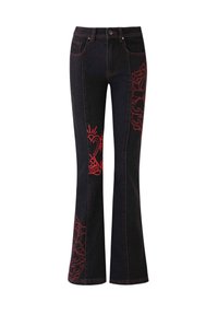 Ed Hardy Jeans a zampa black/nero