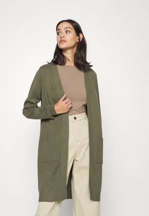 VMGOLD BALLOON OPEN - Cardigan - ivy green