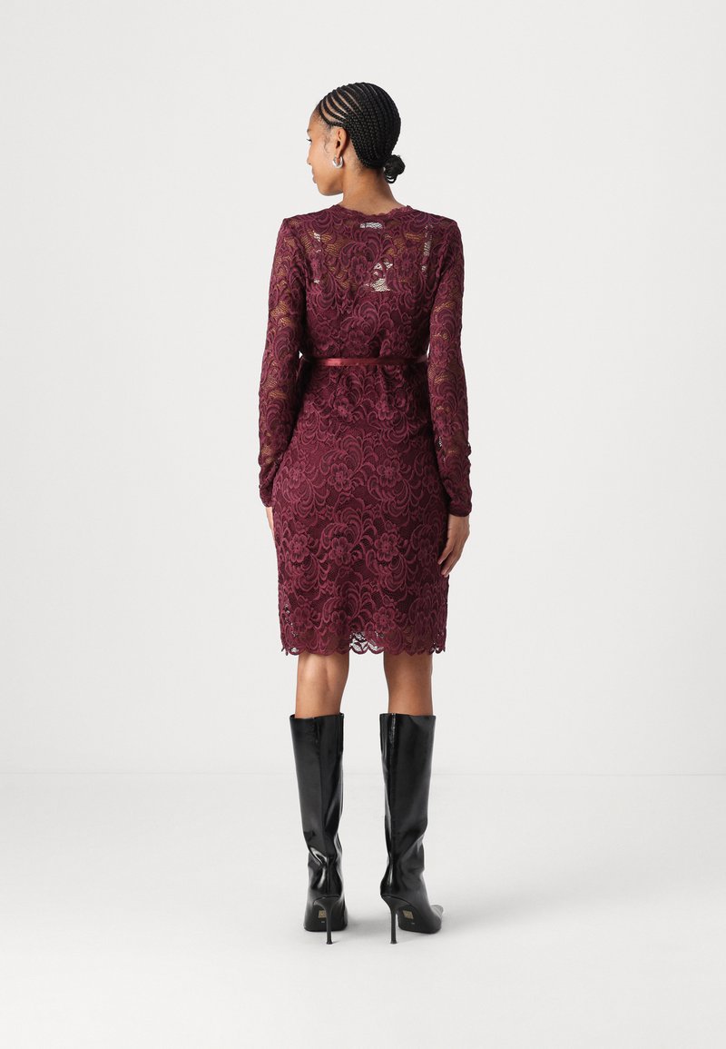 mamalicious lace dress MLMIVANA Maternity Dress | Black