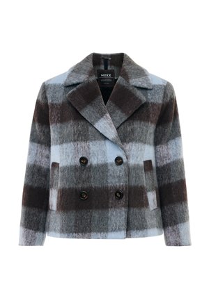 Mexx, MEXX COAT CHECKED PEACOAT - Chaqueta fina - multicolor