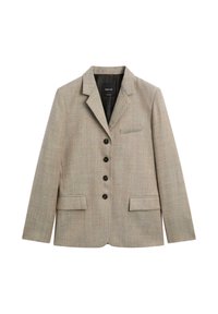 FLECKED WITH BUTTONS - Blazer - beige