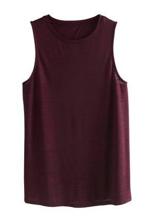 REGULAR FIT - ACTIVE LIGHTWEIGHT OPEN BACK TANK  - Top - burgundy