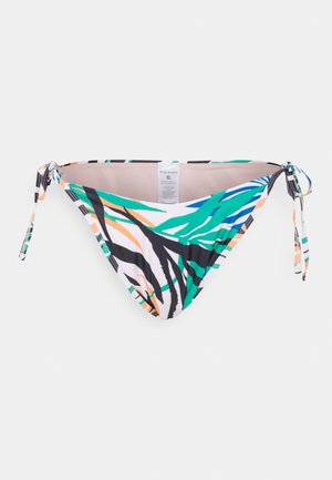 JACKIE HIGH LEG TIE SIDE BRAZILIAN CURVE - Cuecas de biquíni - bold tropical