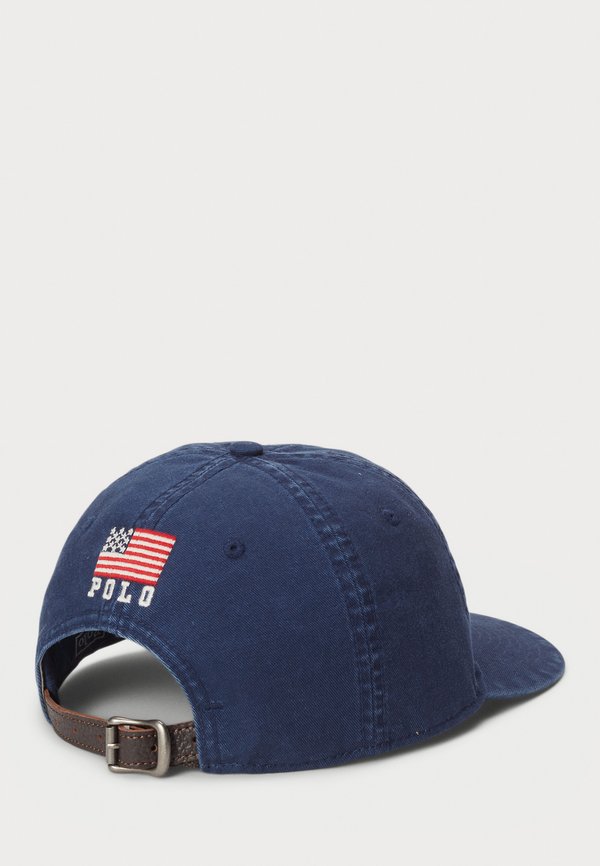 EMBROIDERED FLAG TWILL BALL CAP - Cap2