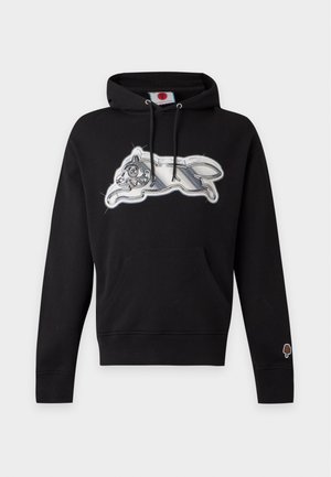 Icecream, ICED OUT RUNNING DOG POPOVER HOOD - Φούτερ με κουκούλα - black