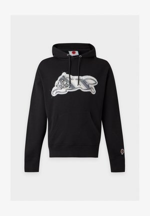 Icecream, ICED OUT RUNNING DOG POPOVER HOOD - Sweat à capuche - black