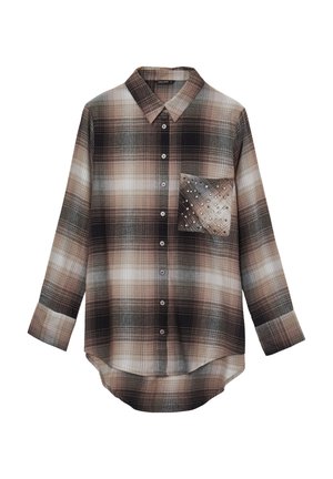 Calliope À CARREAUX SURDIMENSIONNÉE - Camicia - une variante