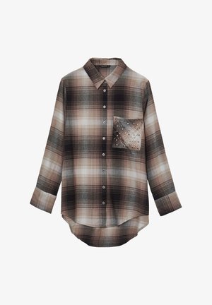 Calliope À CARREAUX SURDIMENSIONNÉE - Camicia - une variante