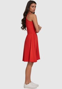 Urban Classics Rochie de zi - bloodorange