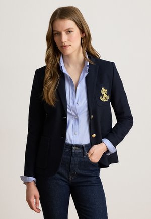 Lauren Ralph Lauren, BULLION JACQUARD BLAZER - Bleiseri - navy