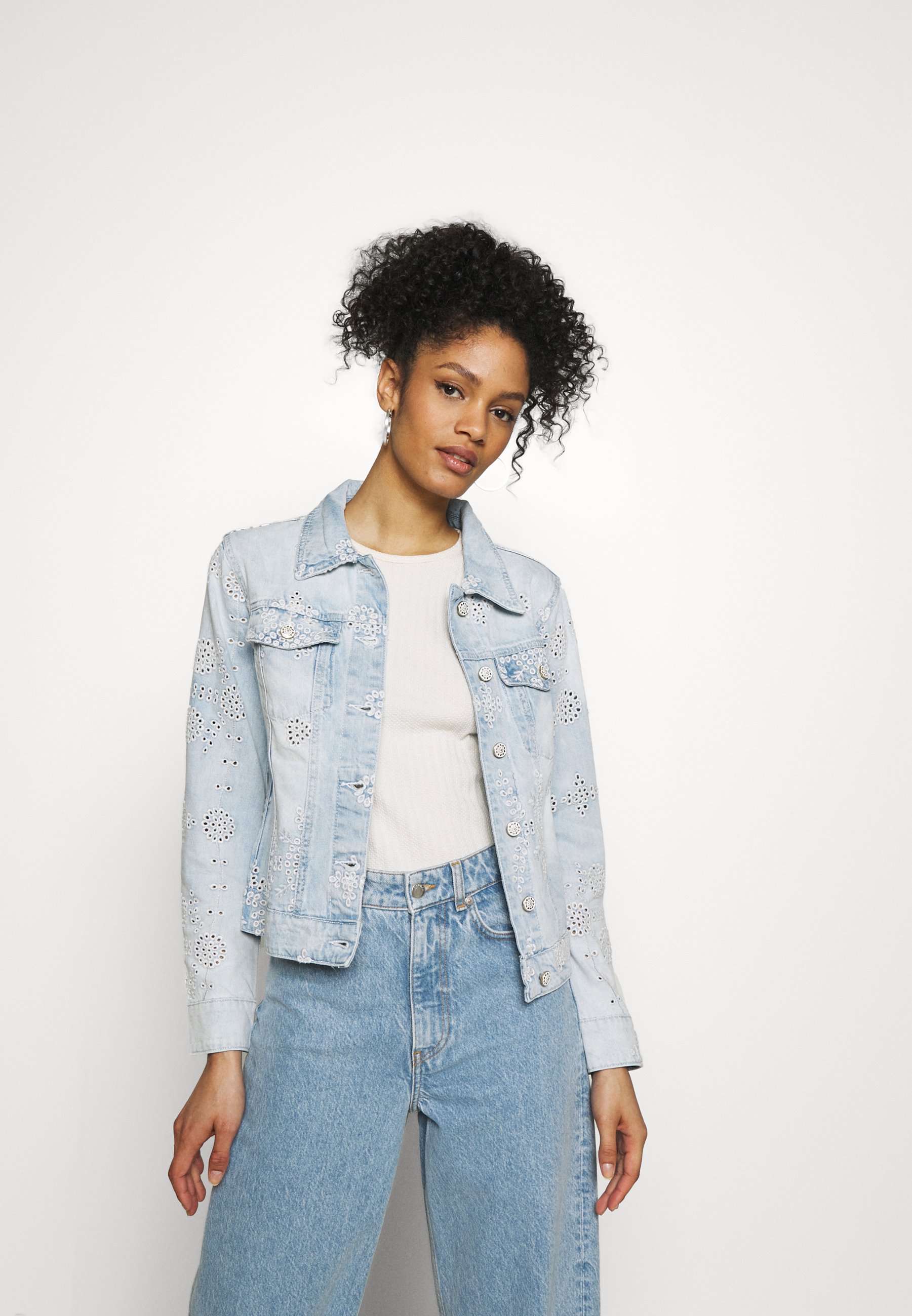Desigual CHAQ CALM - Giacca di jeans - blue/blu denim - Zalando.it