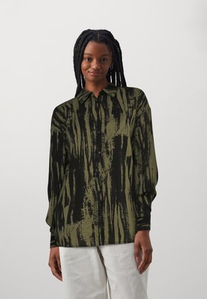 ONLY ONLDALINA - Bluza z gumbi - kalamata