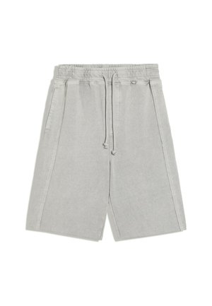Bershka, BAGGY - BERMUDA JORTS - Shorts - light grey