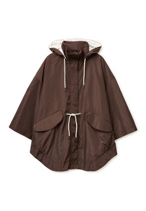 United Colors of Benetton SOFT JACKET WITH HOOD. - Parka - brown