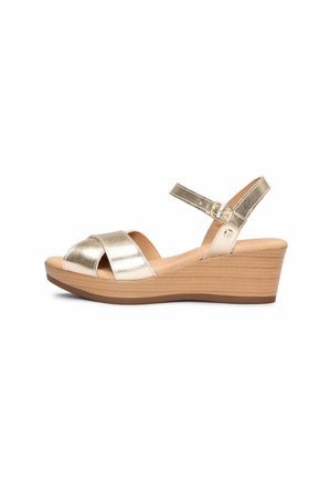MiMao, MAR - Sandalias de cuña - Gold-coloured