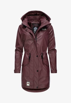 DEIKE - Parka - dark red melange