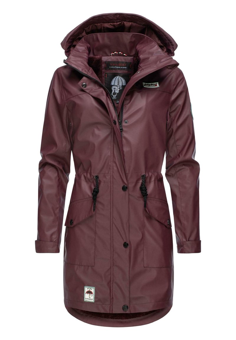 Navahoo - DEIKE - Parka - dark red melange, Vergroten