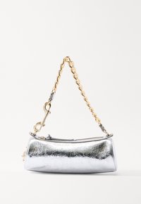 CINDY CYLINDER - Käekott - silver
